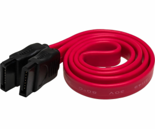 Akyga SATA - SATA, 0,5 m, červená (AK-CA-27)