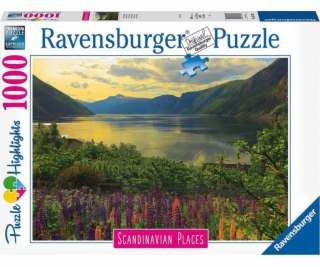 Ravensburger Puzlzle 1000 kusov Škandinávskej krajiny 2