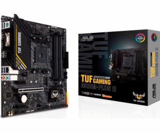 ASUS MB Sc AM4 TUF GAMING A520M-PLUS II, AMD A520, 4xDDR4...