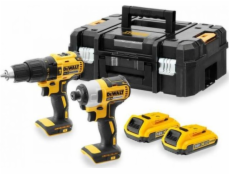 Súprava náradia DEWALT.COMBO KIT 18V DCD778, DCF787 2x2,0 Ah TSTAK II DCK2060D2T-QW