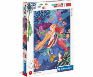 Clementoni Puzzle 180 super farebných morských panien