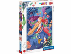 Clementoni Puzzle 180 super farebných morských panien