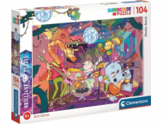 Clementoni Puzzle 104 Brilantná hudobná kapela