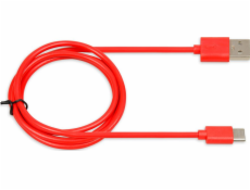 KÁBEL I-BOX USB 2.0 TYP C, 2A 1M ČERVENÝ