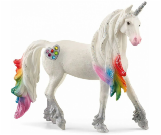 Schleich 70725 Jednorožec hřebec srdíčkový duhový