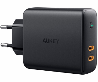 AUKEY AUKEY PA-D5 ultrarýchla W všetko Nabíjačka 2xUSB C ...