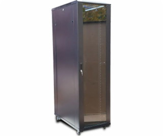 Racková skriňa 42U 600x1000mm stojaca čierna