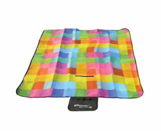 Spokey PICNIC COLOUR Pikniková deka s popruhem 130x150 cm
