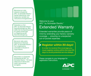 APC 3 Year Extended Warranty (Renewal or High Volume)