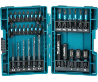 Makita B-66896 Impact Black Drill Bit Set