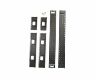 Netshelter SX 750mm 48U wide recesse rail kit