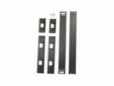 Netshelter SX 750mm 48U wide recesse rail kit