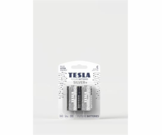Tesla C SILVER+ alkalická, 2 ks, ND 