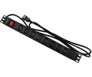 Qoltec 53998 Power strip for RACK 19  | 1U | 10A | PDU | ...