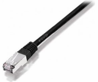Equip Patchcord, Cat6, S/FTP, 20m, Black (605599)