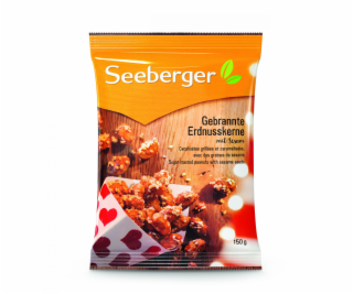 Seeberger Pražené arašídy v cukru se sezamovými semínky 150g