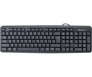 Defender Element HB-520 Keyboard Wired Black UK (45518)