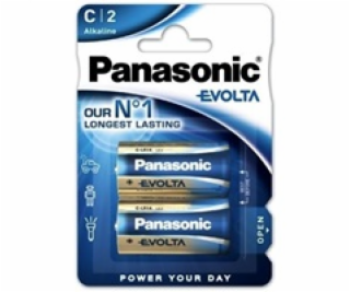 PANASONIC Alkalické baterie EVOLTA Platinum LR14EGE/2BP C...