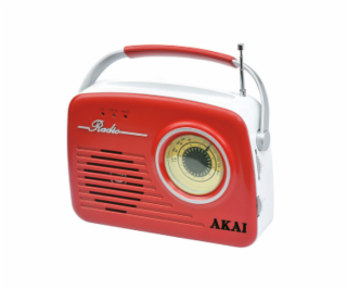 Rádio Akai, 9204486 | APR-11R RED, v retro stylu