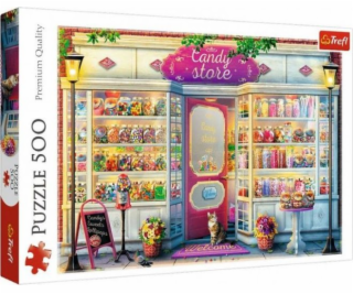 Trefl Puzzle 500el Obchod so sladkosťami 37407 Trefl p8