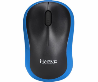 Myš Marvo DWM100BL, optická, bezdrátová, kancelářská, 100...