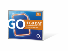 O2 GO SIM 1GB + 50 minut