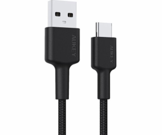Aukey USB kábel AUKEY CB-CA2 nylon Quick Charge USB C-USB...