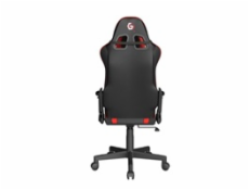 Gembird GC-SCORPION-02X Gaming chair  SCORPION   black and red  fabric armchair with red eco-leather accents