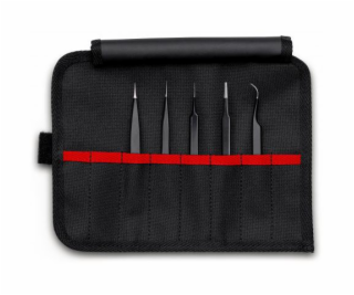 KNIPEX Universal Tweezer Set, ESD 5pcs