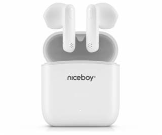 Sluchátka Niceboy HIVE Beans white