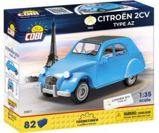 COBI 24511 Youngtimer Auto Citroën 2CV ,,Kačica" TYP AZ 1962