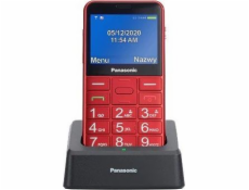 Panasonic KX-TU155EXRN mobilný telefón pre seniorov -farebný displej 2,3", fotoaparát, microSD/microSDHC, USB, červený