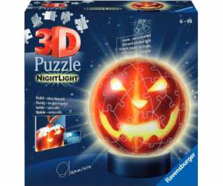 3D Puzzle-Ball Kürbiskopf Nachtlicht
