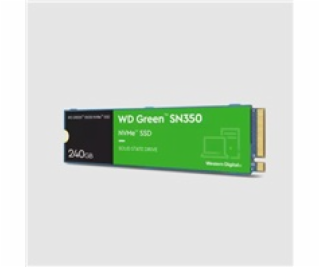WD GREEN SSD NVMe 240GB PCIe SN350, Gen3 8GB/s, (R:2400/W...