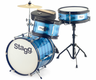 Stagg TIM JR 3/12B BL, dětská bicí sada, modrá