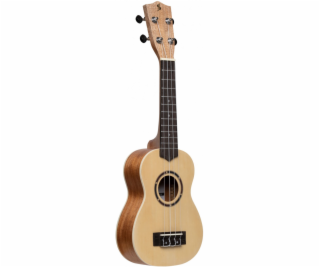 Stagg US-30 SPRUCE, sopránové ukulele s pouzdrem