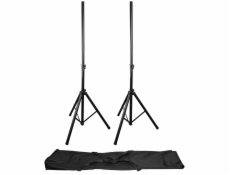 QTX sada reproduktorových stojanů, 112-176cm, 25kg