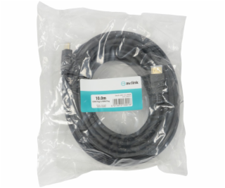 AV:link kabel HDMI HQ high speed 4K Ethernet, pozlacené k...