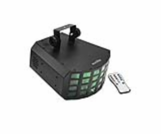 Eurolite LED Derby 5x10W RGBWA, DMX, IR, paprskový efekt