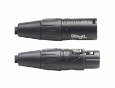 Stagg NDX3R-3, DMX kabel, 3pin XLR, 110 Ohm, délka 3m