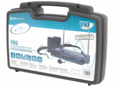 QTX VHF-HS2, bezdrátový mikrofon 2 kanálový 173,8 + 174,8 MHz