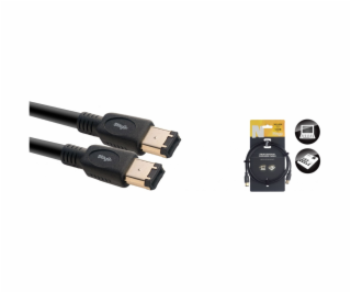 Stagg NCC1,5FW6, počítačový kabel FireWire 1,5m