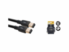 Stagg NCC1,5FW6, počítačový kabel FireWire 1,5m