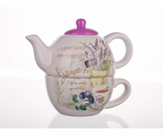 Banquet Konvička se šálkem LAVENDER OK