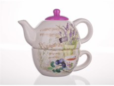 Banquet Konvička se šálkem LAVENDER OK