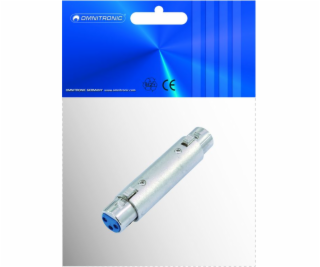 Redukce XLR zásuvka - XLR zásuvka