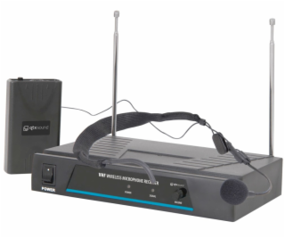QTX VHF-N1, bezdrátový mikrofon, 1 kanálový, 174.5 MHz