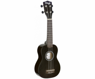 Stagg US NIGHT, sopránové ukulele, černé
