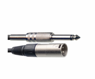 Stagg SAC3PXM DL, kabel XLR samec/JACK, 3m