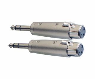 Stagg AC-XFPMSH, redukce XLR samice – Jack 6,3 mm samec s...